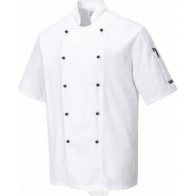 Bluza kucharza C734 - biała 